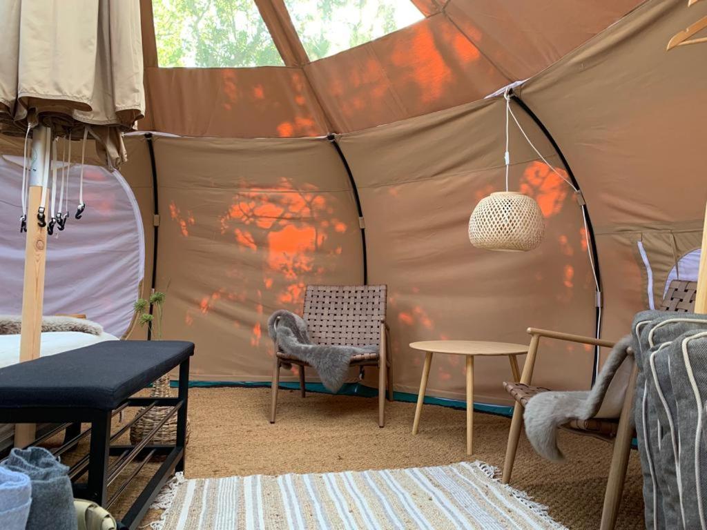 Romantic Luxus Glamping 3 Idestrup エクステリア 写真